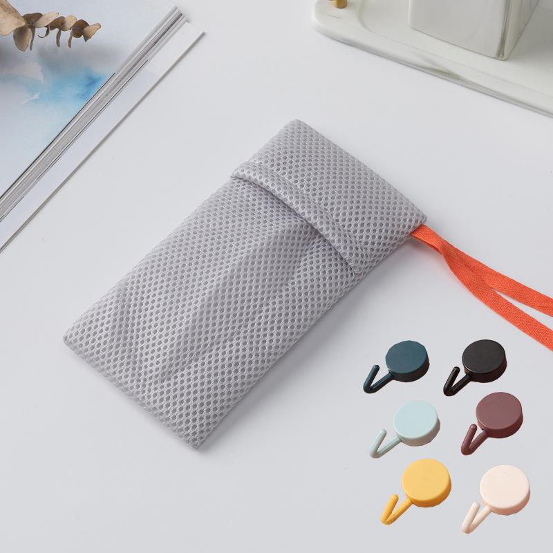 Exfoliating Mesh Soap Bag with Drawstring