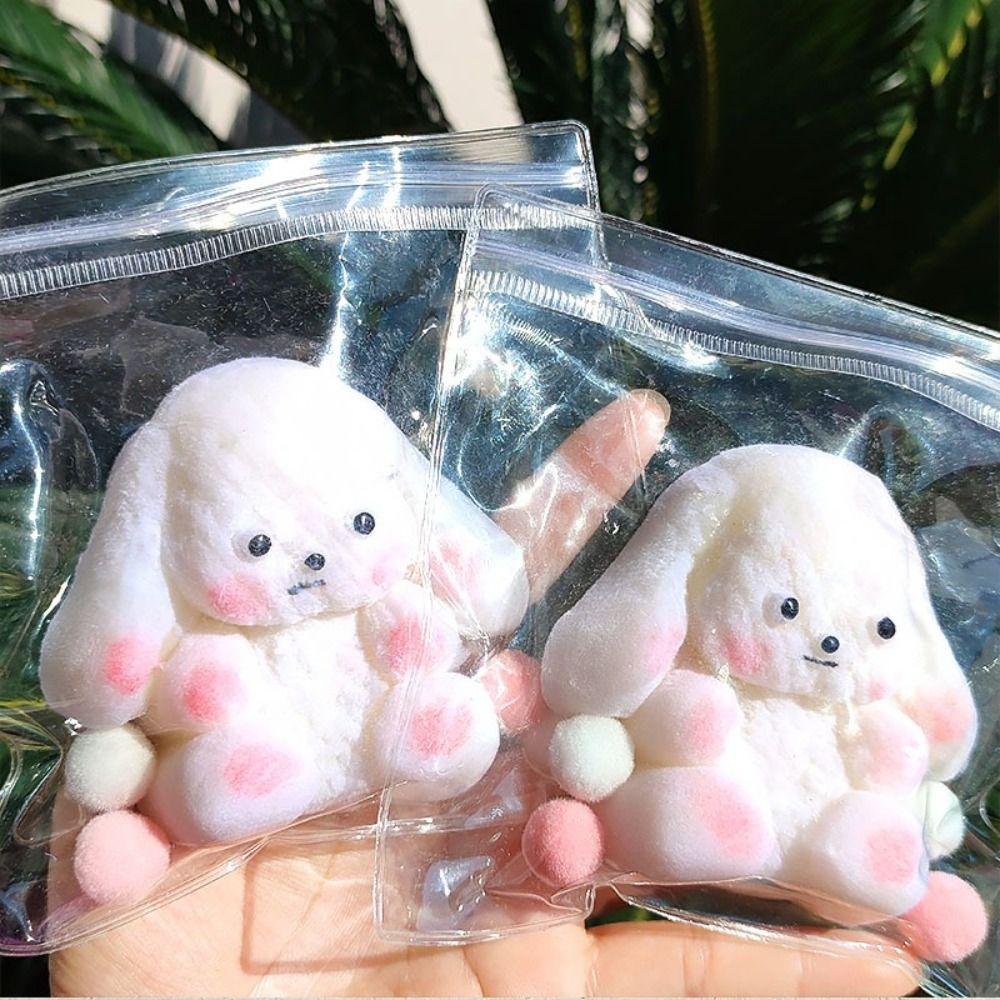 Super Soft Decompressing Squeeze Toy Plush Puppy Rabbit Stress Relief Pinching Toy Slow Rebound Fidget Relief Toy Gift
