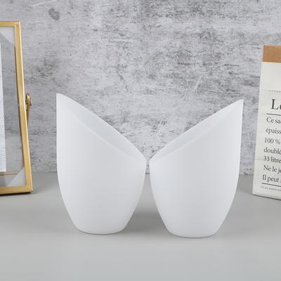 1Pcs Plastic Lamp Cover Simple Home Light Cover Chic Light Accessory White