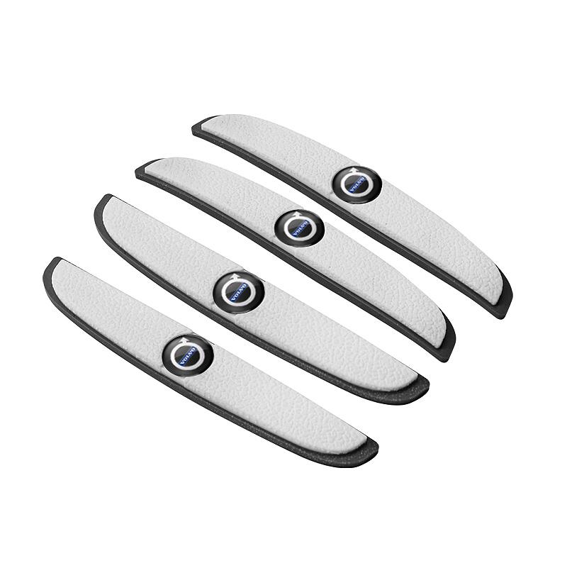 4 Stück Gummi-Antikollisionsleiste Auto-Karosserieschutz-Aufkleber für Volvo V70 C30 S80 S60 XC90 XC60 V40 FH16 XC40 FH500 V50 V60 S90