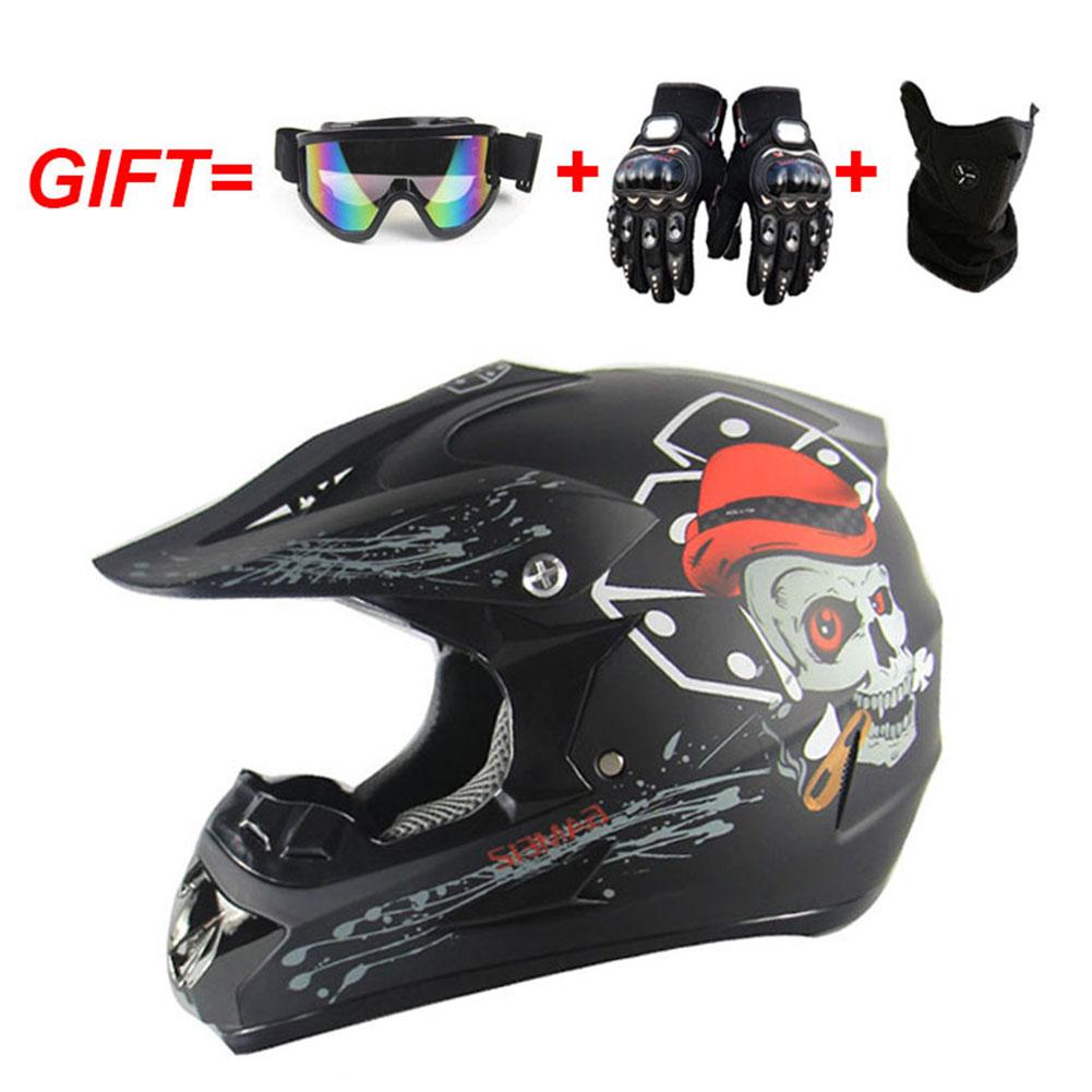 Off-road Motorcycle Helmet Full Covered Engineering Plastic Helmet