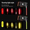 Creative Bicycle Taillight: High-Brightness Flowing Navigation Light for Mountain & Road Bikes