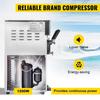 Macchina per Gelato Commerciale 18L/H 1200W da Banco Soft Serve Maker