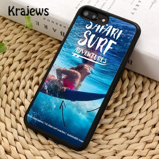 Krajews Surfer Surf Hang Loose Shaka Phone Case Cover For iPhone 17 Air 16 15 14 plus 11 12 13 pro max coque