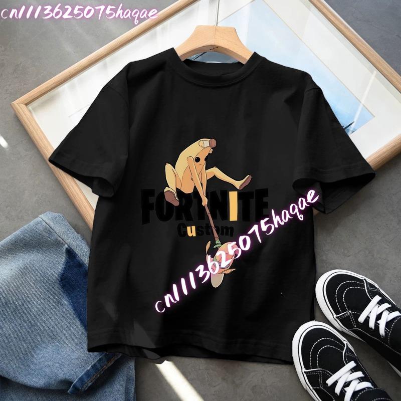 Fashion brooklyn Design T-Shirt Printed T Shirt Girls' Summer Clothes Short Sleeve Tops T-Shirts Cute Girls Clothing
