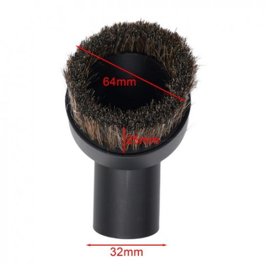 1X Vacuum Cleaner Brush Adapter Head 32mm Dusting Dust Shop/Vac Tool Attachment