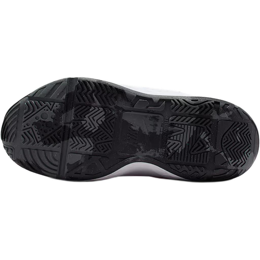 Nike Team Hustle D 12 Stylish Comfortable Shock Absorption Low Top Kids Basketball Shoes Kids sneaker White Red Blue IM3383111