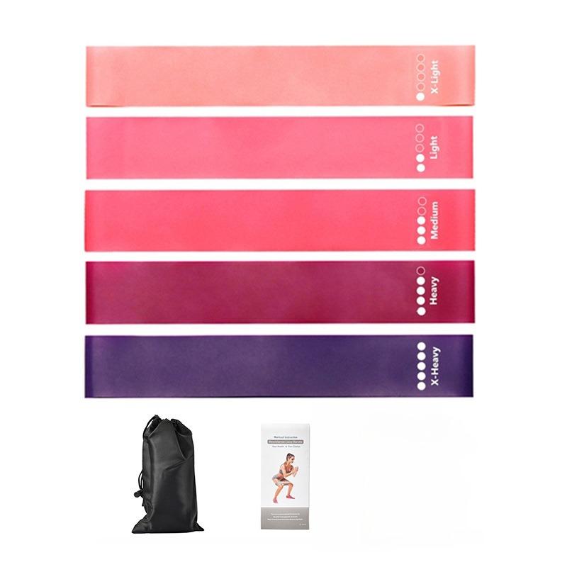 Lightweight Fitness Workout Equipment Rubber Resistance Bands Yoga Gym Elastic Gum Strength Pilates Crossfit Women Weight Athletic