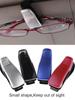 1Pc Universal Car Sun Visor Glasses Holder Clip Sunglasses Eyeglass Clip Plastic Ticket Receipt Card Clip  Auto Accessories