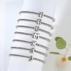 Autumn New Arrivals for Women14k Glossy Balloon Small Letters A Copper Bead Elastic Cord Bracelet Jewelry