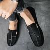 Lässige Herrenschuhe 2024 Slipper Formelle Loafer Mokassins Schwarz Männlich Fahrschuh Flach Atmungsaktiv Tenis Masculino Zapatillas Hombre Männlich