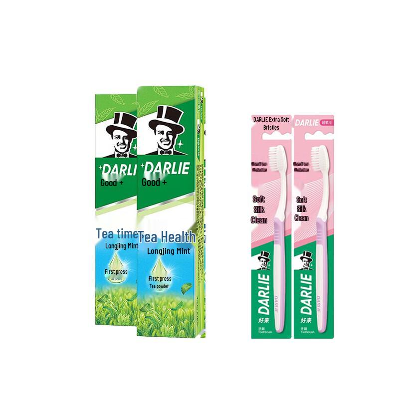 Набор зубных паст Darlie Tea Care Longjing Mint
