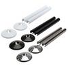 Transform Your Home with Elegant and Functional Radiator Pipe Covers Set of 8, Suitable for 15mm Pipes, Easy Installation
