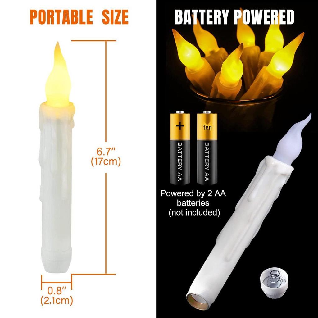 Harry Potter Remote Control Floating Candle Wand for Themed Party Decorations