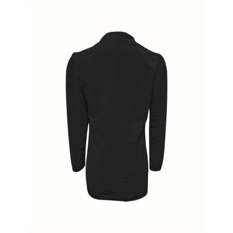 Women S Long Sleeve Corduroy Casual Jacket Solid Color Regular Fit