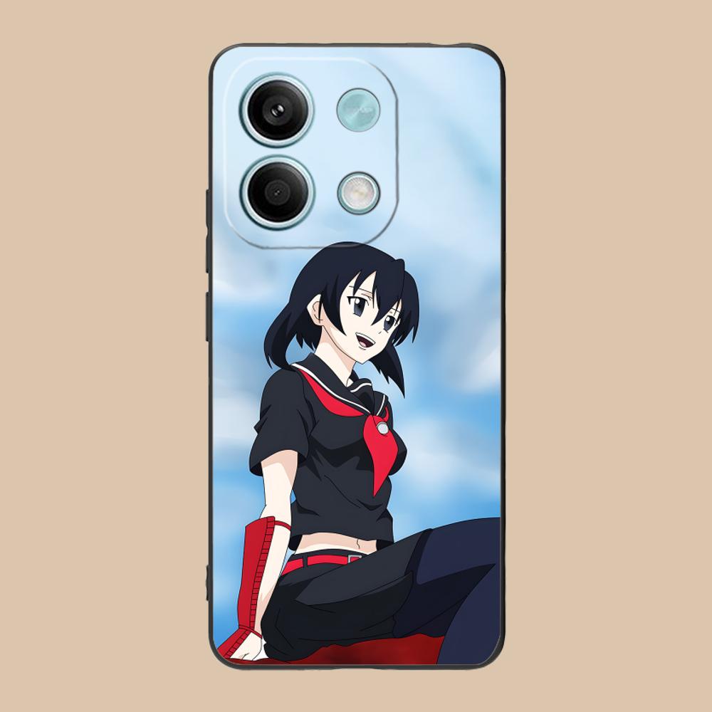 Akame Kurome Matte TPU Mobile Phone Case for Xiaomi 15 14 13 12 Mi 11 T Ultra Lite Pro S X 5G Colorful Printing Cover