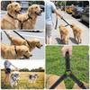 Elastic Stretch Dual Dog Leash Double Head Reflective Dog Leash Night Safety Walk