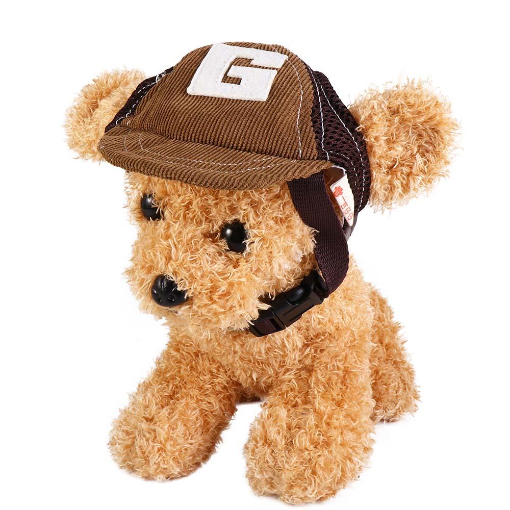 With Ear Holes Outdoor Hiking Breathable Mesh Summer Hat Dog Baseball Cap Sun Hat Pet Accessories