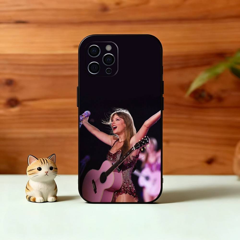The L-Life of a S-Showgirl Phone Case For iPhone 17,16,15,14,13,12,11 Plus,Pro Max,XS,Soft Silicone Black Cover