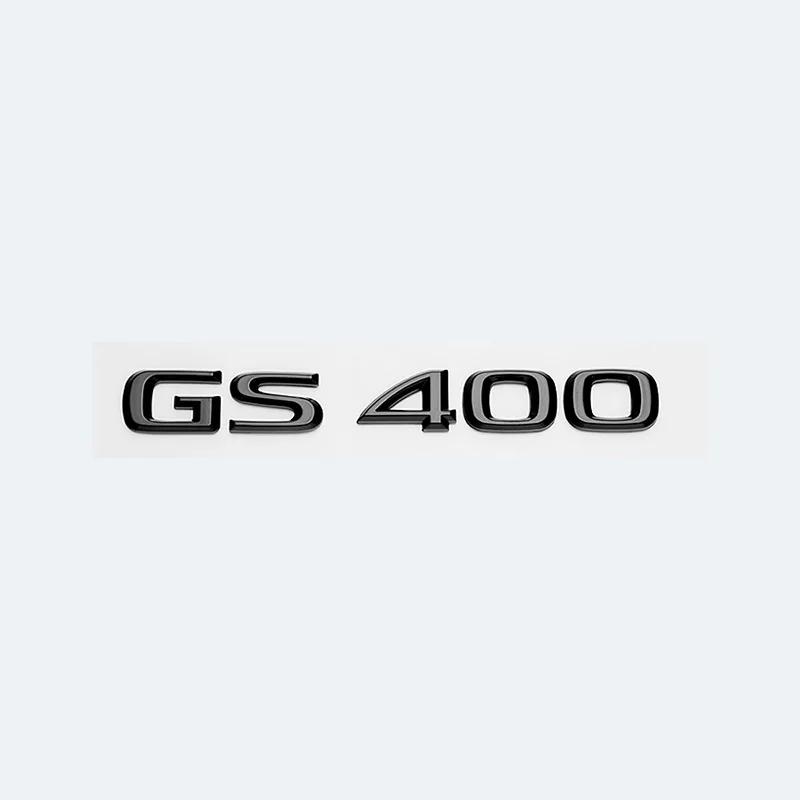 Chrome Black 3D Letters GS200t GS250 GS300 GS400 GS460 GS450h Emblem Car Trunk Logo Sticker Accessories For Lexus GS Series