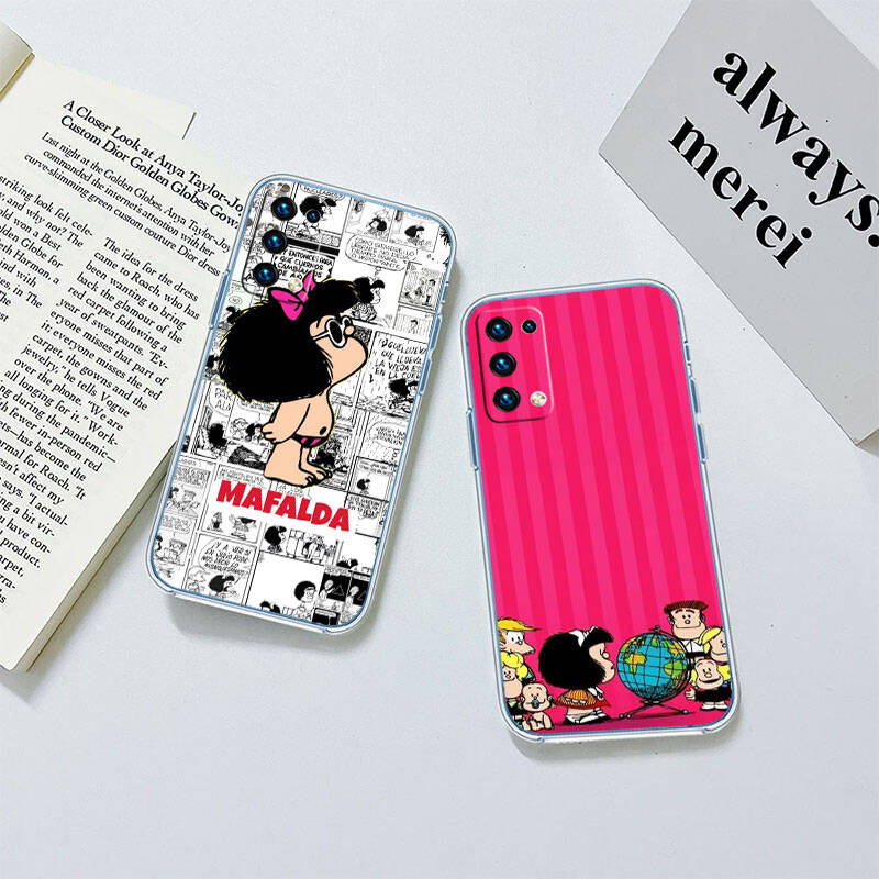 MH88 Mafalda Case for Motorola E7 G6 G7 G8 G9 Plus Power Play G10 G20 G04 E30 E40 E22 E20 E13 E15 G22 G23 G05 G75 G35 G55