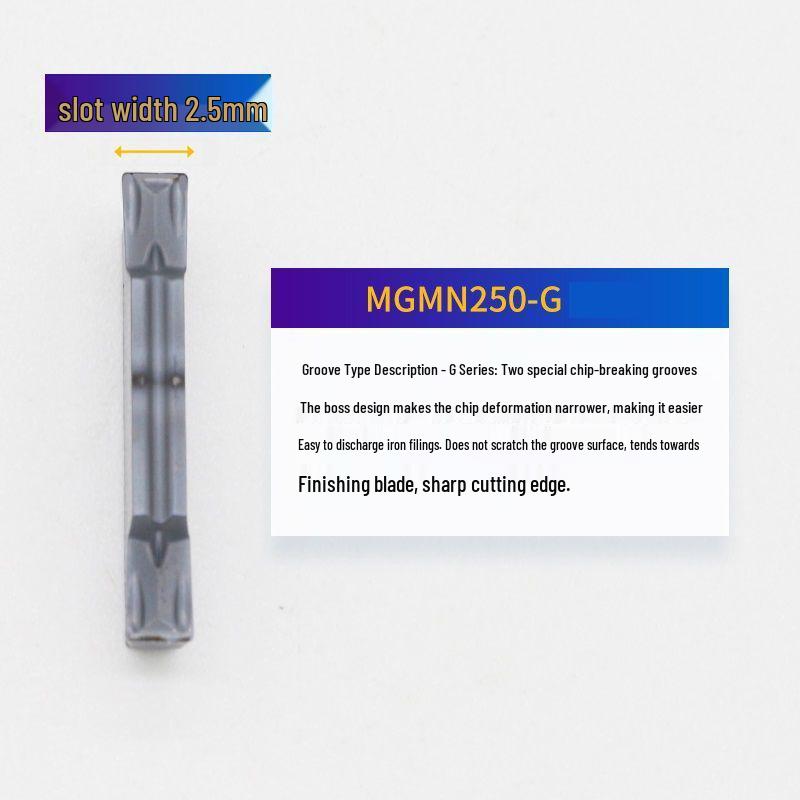 CNC Lathe Grooving Inserts MGMN300-M End Face Cutting Tools