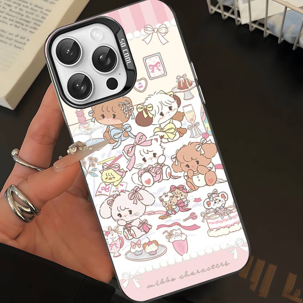 Popular Artist M-Mikko For IPhone 17 16 15 14 13 12 11 Pro Max Plus Matte Color Back Phone Cover