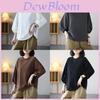 Casual Summer T Shirt For Women With Spliced Polyester Fabric And Three Quarter Sleeves For Daily Wear