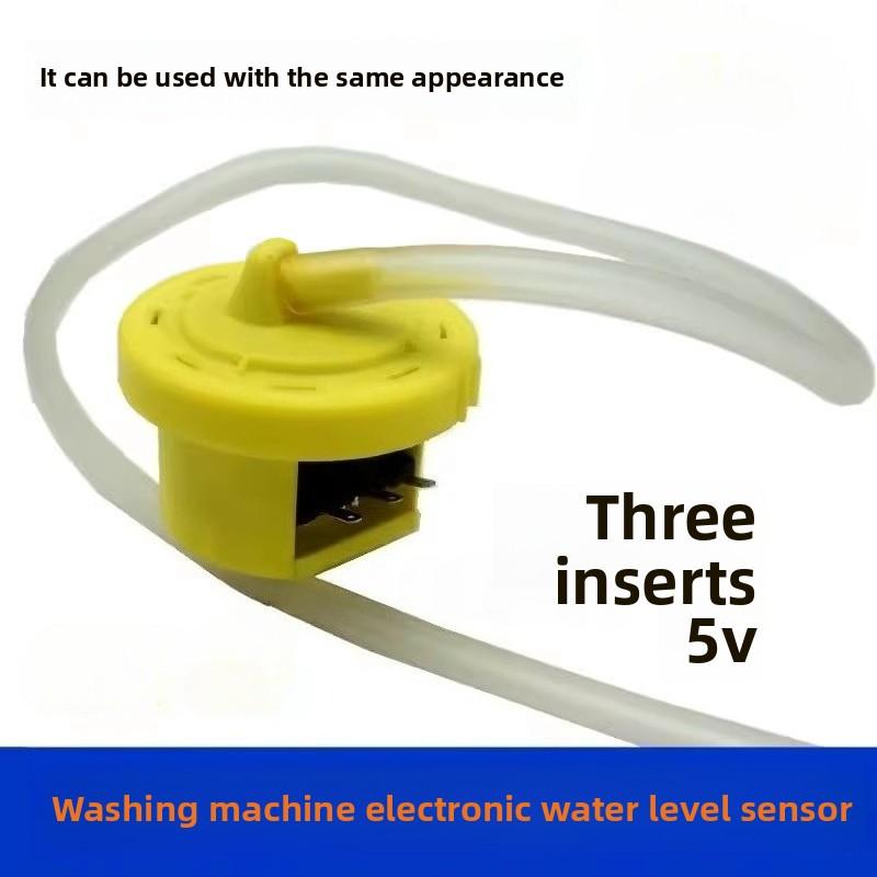 Pressure mechanical sensor switch for fully automatic washing machine to control electronic water level sensor