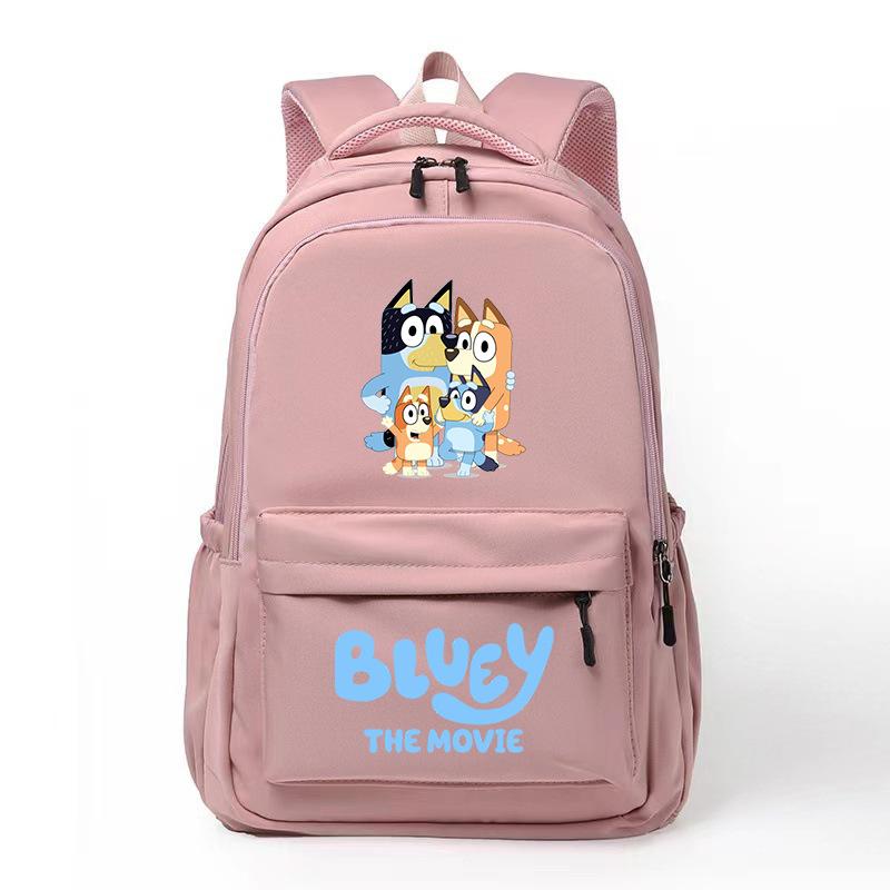 Sac à dos de loisirs style collège amusant avec Bluey Bluey Réduction de la charge pour étudiant