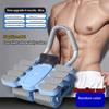 Four-Wheel Abdominal Workout Roller Automatic Rebound 6/8 Elbow Support Abdominal Exercise Machine Anti-Slip with Kneeling Pad