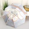 1pc Dessert Cinnamoroll Theme Pattern Beautiful Looking Automatic Folding Umbrella, 3 Folding, 8 Iron Frame Design, Durable and Suitable for Travel an