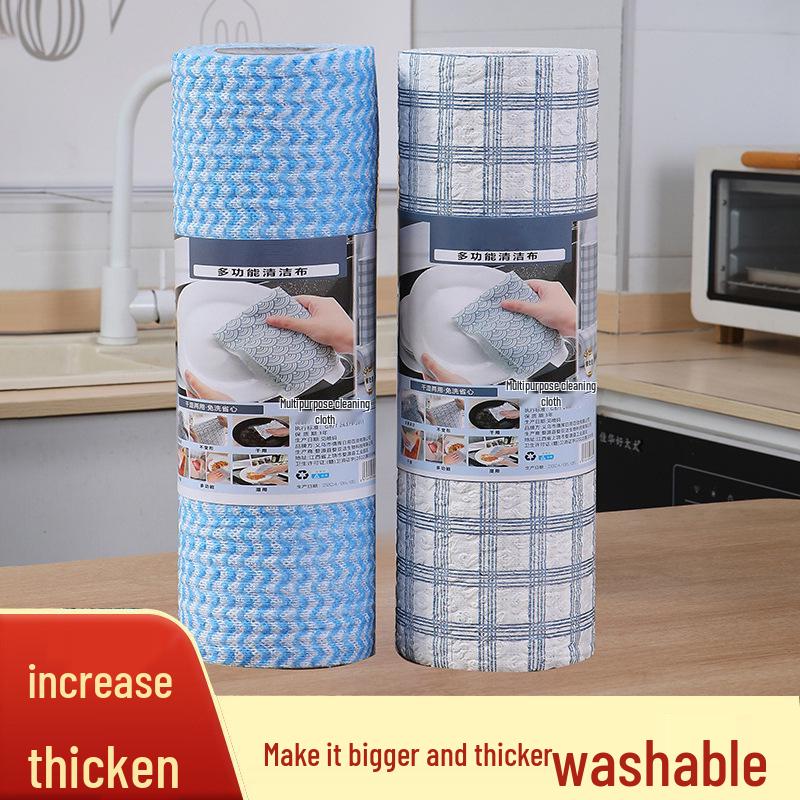 Kuchyňské utěrky s dvojím použitím, nelepivé, absorbující olej - Jednorázové a opakovaně použitelné pro mokré a suché čištění