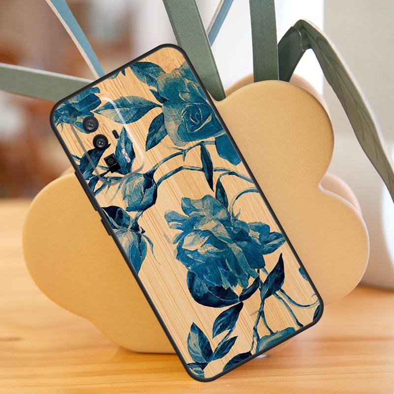 

Дерево Цветок Бамбук Деревянный Чехол Для Xiaomi 13T 11T 12T Pro 13 14 Ultra 12 Lite POCO F6 F5 X6 Pro M6 X3 X5 M5s F3 Чехол POCO X6 Pro