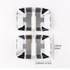 KUNGKIC Carbon Fiber Car Door Inner Grab Handle Cover for 2024 2023 2025 Mini Cooper ABS Decorative Car Accessories Countryman, Scratch-Resistant