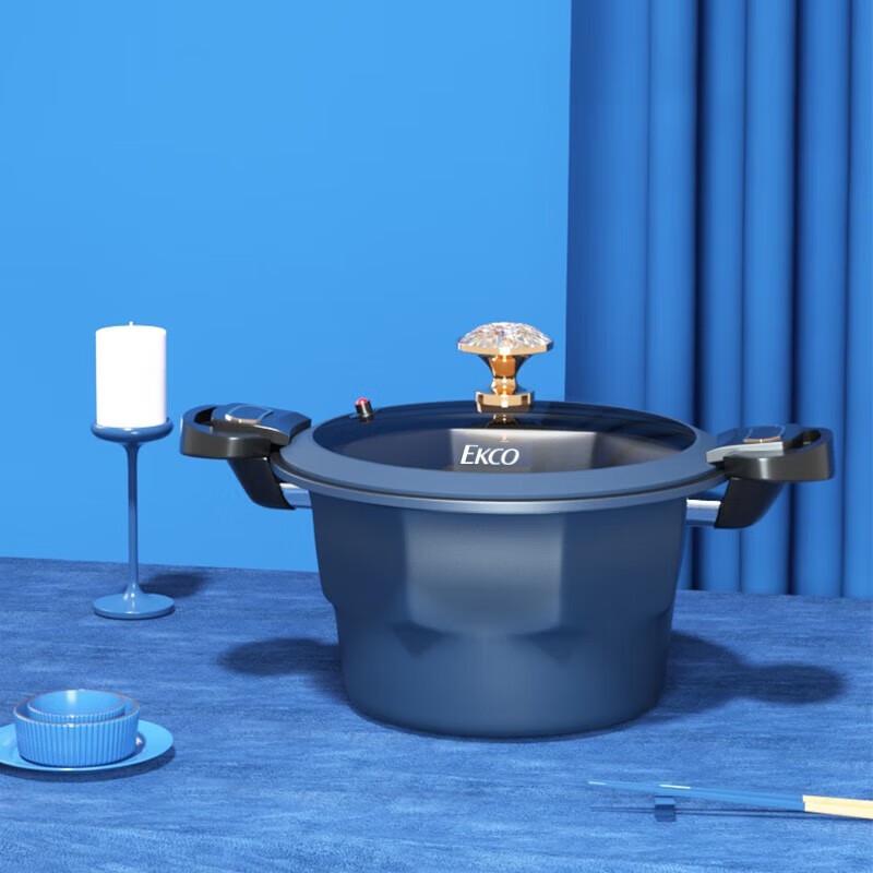 Corning VISIONS EKCO Royal Blue Micro-pressure Steaming Soup Pot