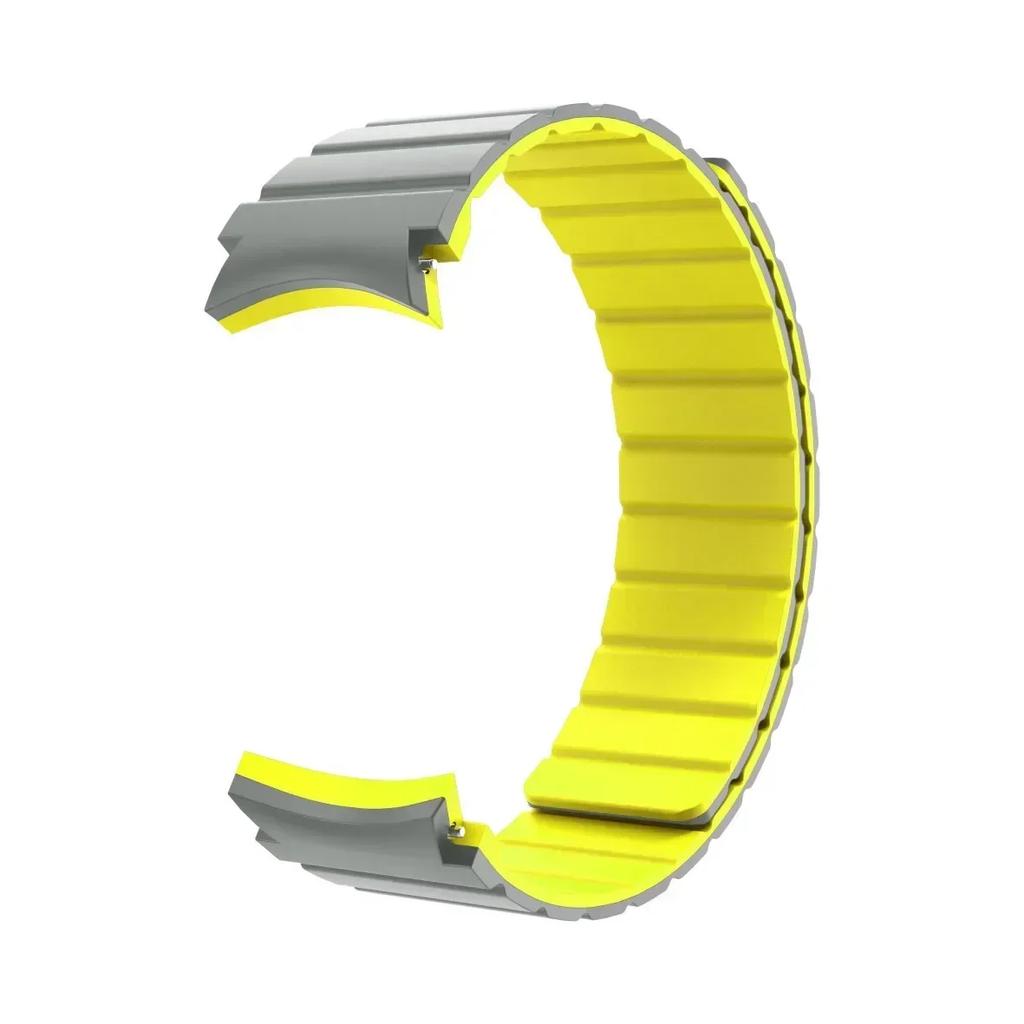 Silicone Strap for Samsung Galaxy Watch7 6 5 4 40/44mm Band No Gaps Magnetic Bracelet for Watch6 4Classic 43 47 42 46mm/5Pro45mm