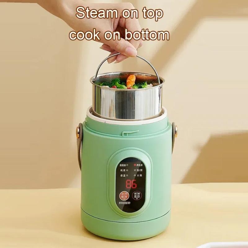 Household Multi-functional Electric Heating Cup, Mini Electric Stew Pot, Smart Porridge Cooker, Small Kitchen Appliances