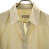 Maison Margiela 16SS Made In Romania Long Sleeve Cotton Shirt 48 Beige Men's Used