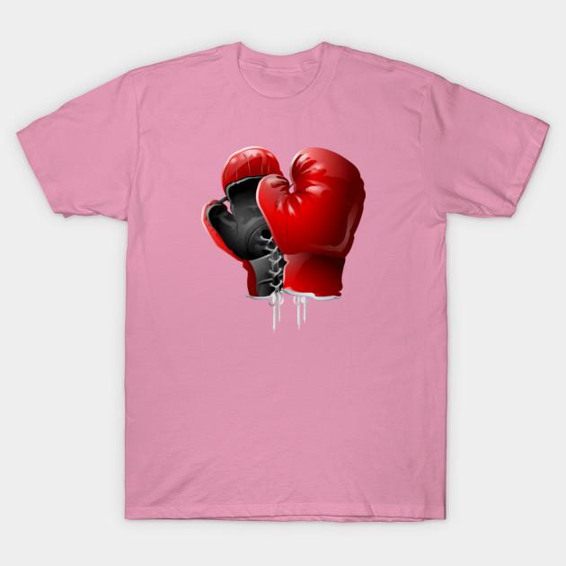 T Shirt Women Boxing Gloves Harajuku Print Kawaii Tshirt Summer Short Sleeve Female T-Shirt Top Tee