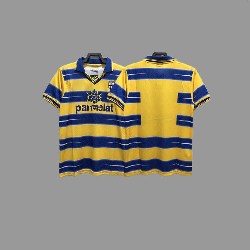 Parma Retro Trikot Fußballtrikot Klassisch Nostalgisch Zola Cannavaro Buffon Gilardino Trikot
