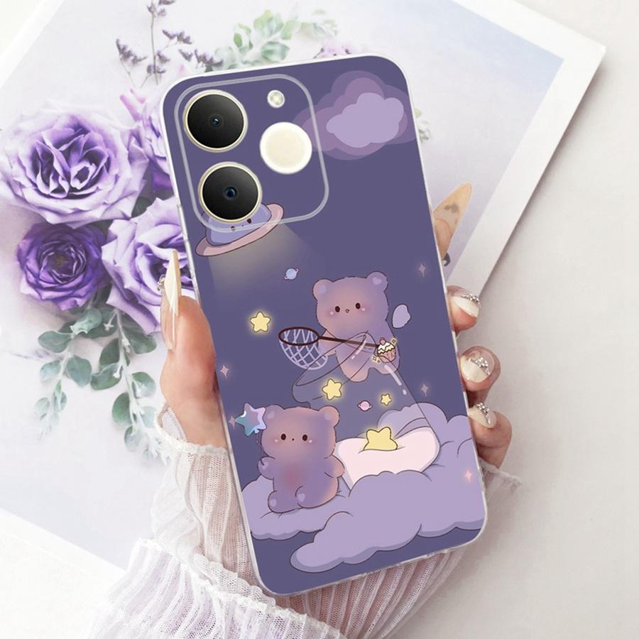 För Realme Note 70 70T Fodral Söt Katt Tecknad Mönster TPU-skydd För Realme Note70T Narzo 80 Lite Mjukt Silikon Fodral