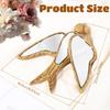 Decorative Animal Wall Mirror Creative Swallow/Dragonfly/Butterfly Shape Mirror Vintage Wall-mounted Decorative Mirrors for Home