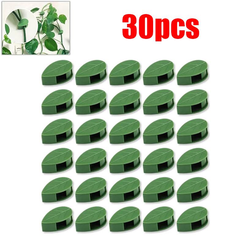 Invisible Plant Climbing Wall Fixture Clips 10/20/40/60Pcs PcsRattan Vine Bracket Fixed Buckle Leaf Clips Traction Holder Garden
