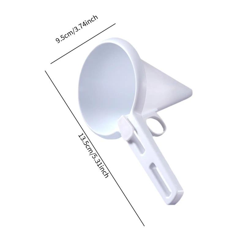 Teigspender Handheld Messbecher, Zubehör für Cupcakes Zuckerguss Süßigkeiten Transferwerkzeug