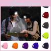 Outdoor Usb Rechargeable Bluetooth Knitted Beanie Hat With Music And Light Features For Winter Comfort