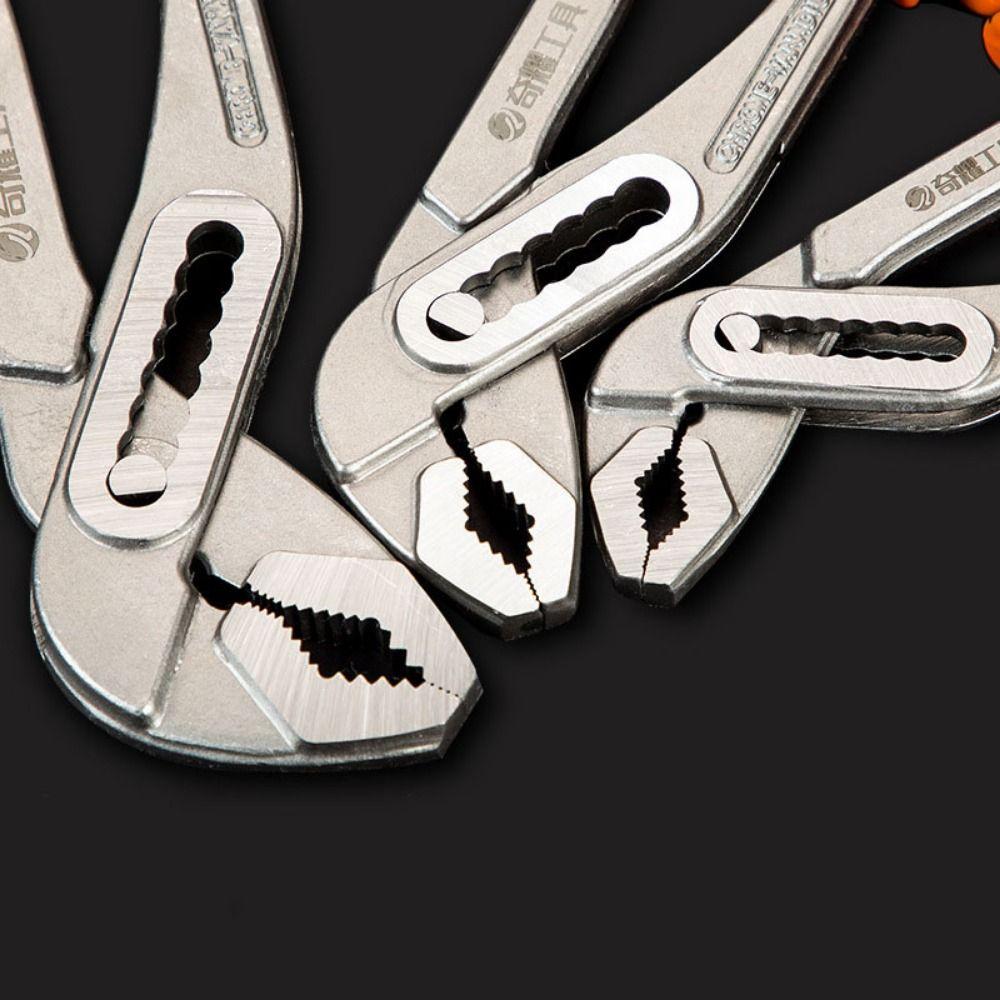 Quick-release End Nippers Adjustable Opening Water Pipe Clamp Pliers Water Pump Pliers  Wrench