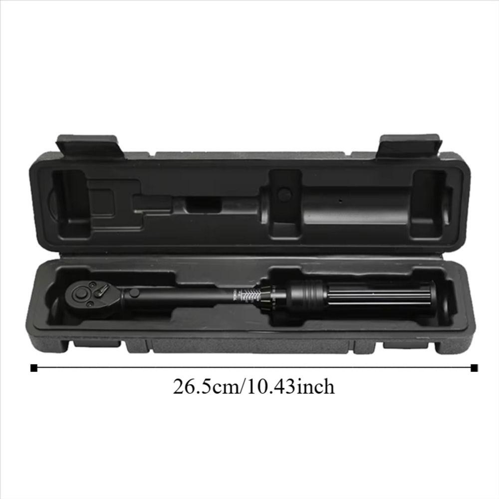 2-24N.M Torque Wrench Square Drive 1/4” Drive Pro Torque Wrench Professional Grade Calibrate Drive Torques Key Mechanical Repair