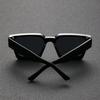Square Vintage Sunglasses For Men Women Fashion Big Black Frame Shades Retro Designer Sun glasses Driving Eyewear Male UV400