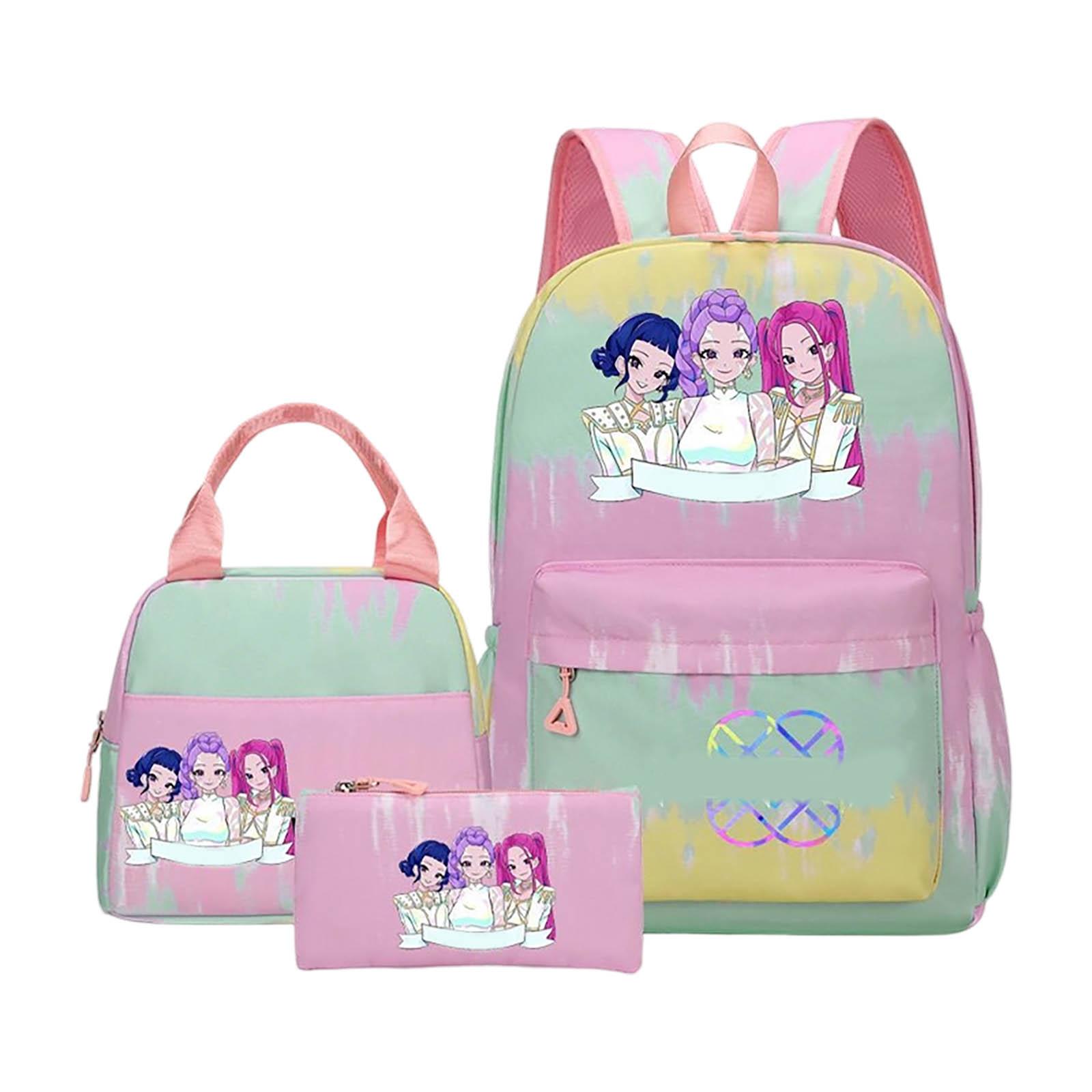 Large-capacity Backpack For Middle And High School Students, Printed Backpack One Size